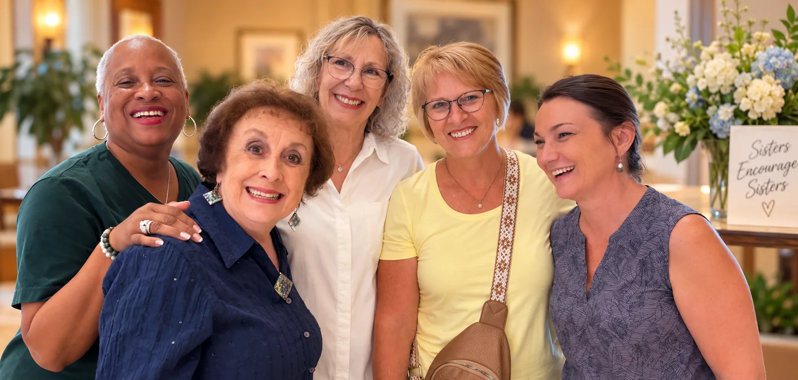 AWSA sisters gathered together